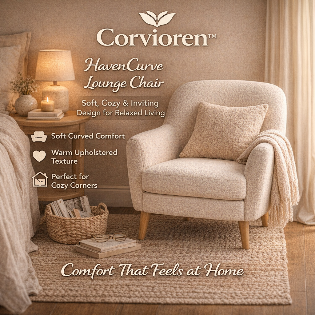 Corvioren™ HavenCurve Lounge Chair