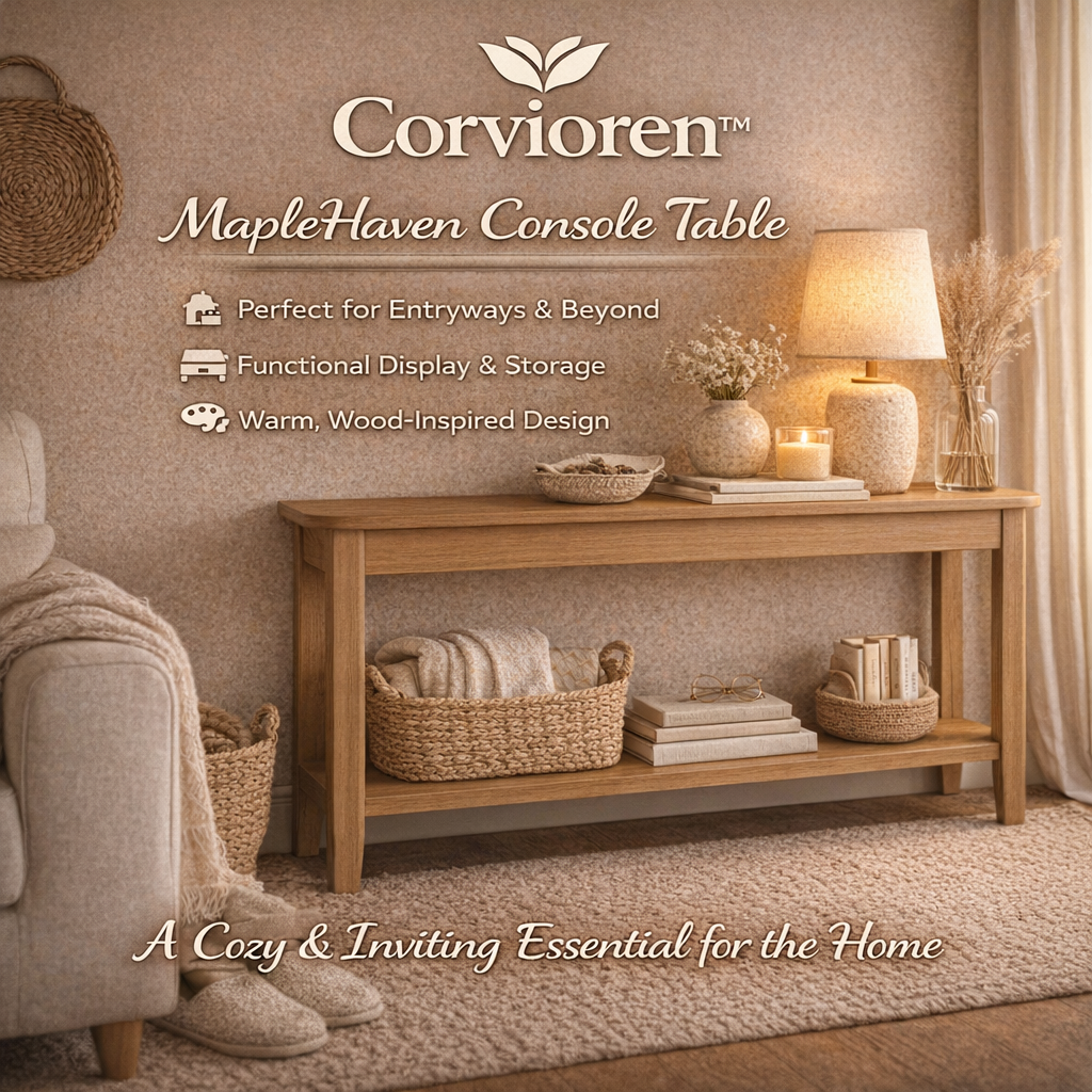 Corvioren™ MapleHaven Console Table
